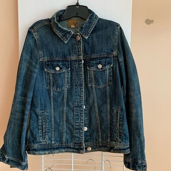 American Eagle jeans jacket medium - Picture 1 of 7